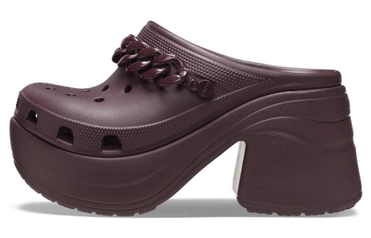 Crocs Siren Chain Clog 'Dark Cherry' Women's