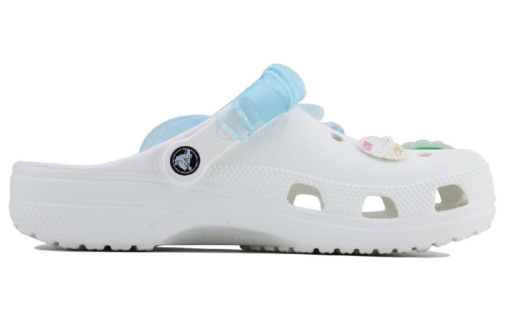 Crocs Classic Clog Pearl Shell SDS Clogs Unisex White