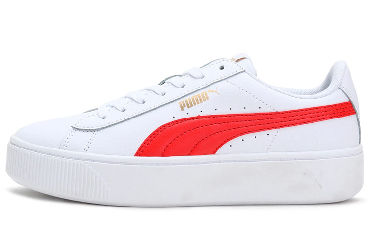 PUMA Vikky Stacked Leisure Sneakers White/Red Women's