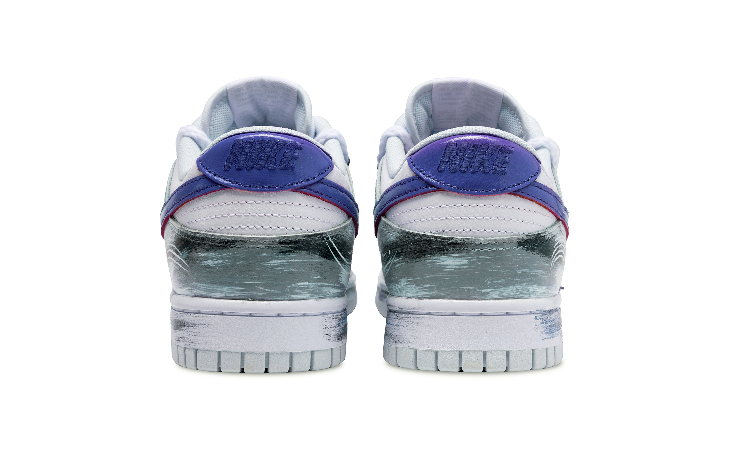 Nike Dunk Anti Slip Wear Resistant Low Top Skateboard Shoes Unisex Black Blue Purple купить в интернет-магазине Yoocart с быстрой доставкой по России.