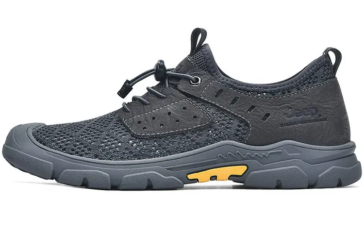 Jeep Low Top Casual Shoes Men's Gray
