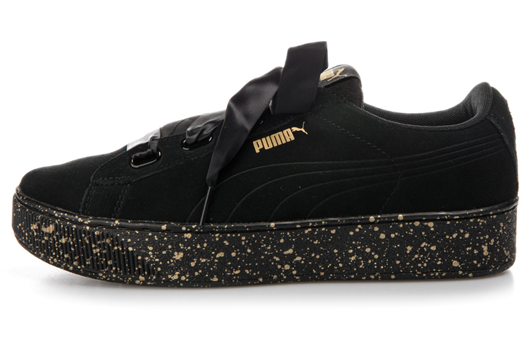 PUMA Vikky Platform Ribbon 'Black Gold' Women's