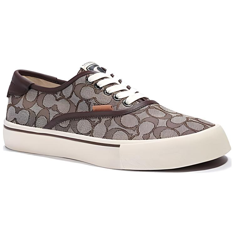 COACH Low top Stylish Skateboarding Shoes Men's Brown