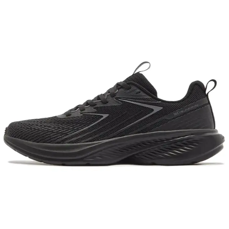 361° Breathable Moisture Wicking Low Top Casual Running Shoes Men's Black