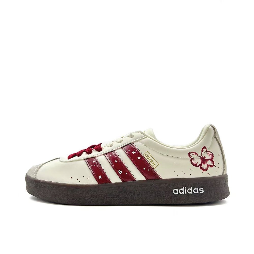 Adidas VL Court 2.0 German Army Trainers Unisex Low top Red