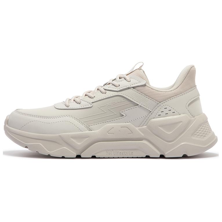 361° Wear resistant And Lightweight Low Top Casual Shoes Men's Beige