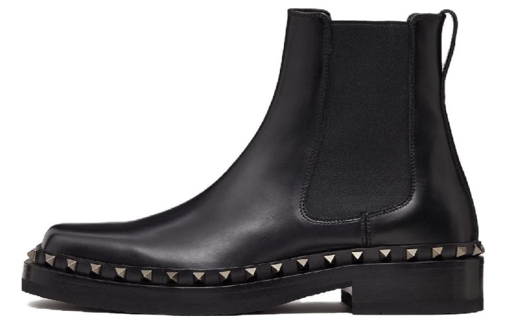 Valentino Garavani M-Way Rockstud Square Toe Boots