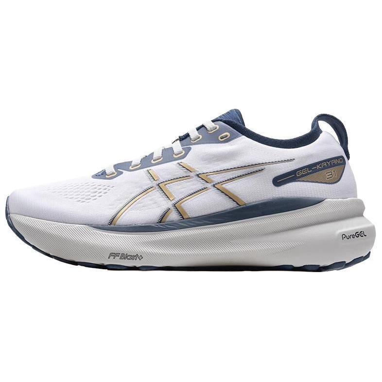 Asics Беговые кроссовки Низкие Мужские Серые/Золотистые