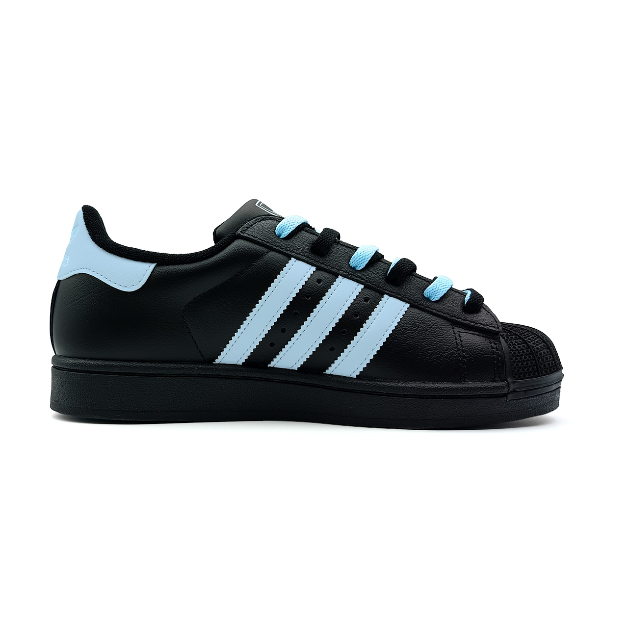 Adidas Originals Superstar 2 Low top Skateboard Shoes Women's Black Blue купить в интернет-магазине Yoocart с быстрой доставкой по России.