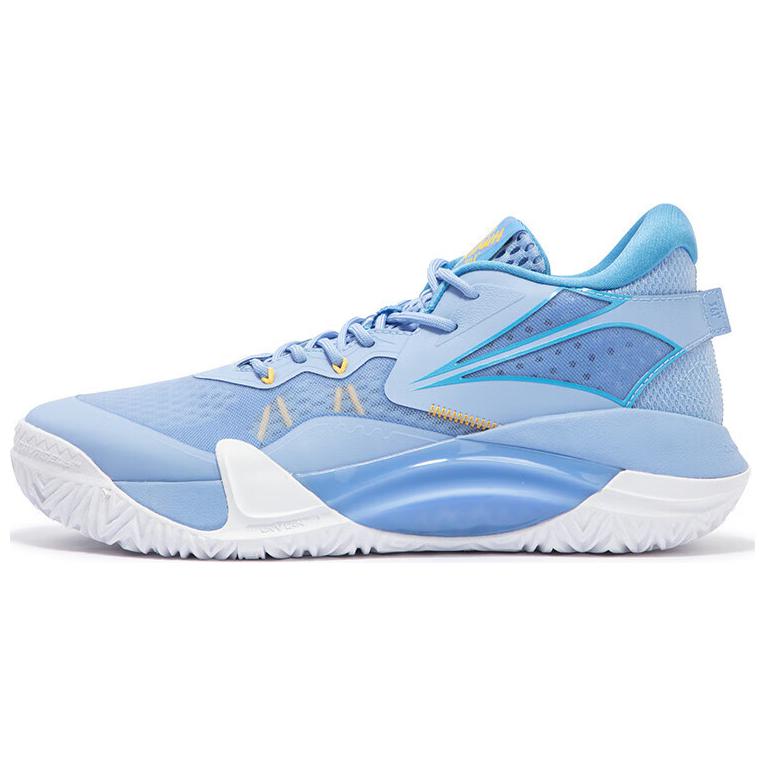 361° Thorns Slip-Resistant Breathable Low-Top Basketball Shoes Men's Sky Blue
