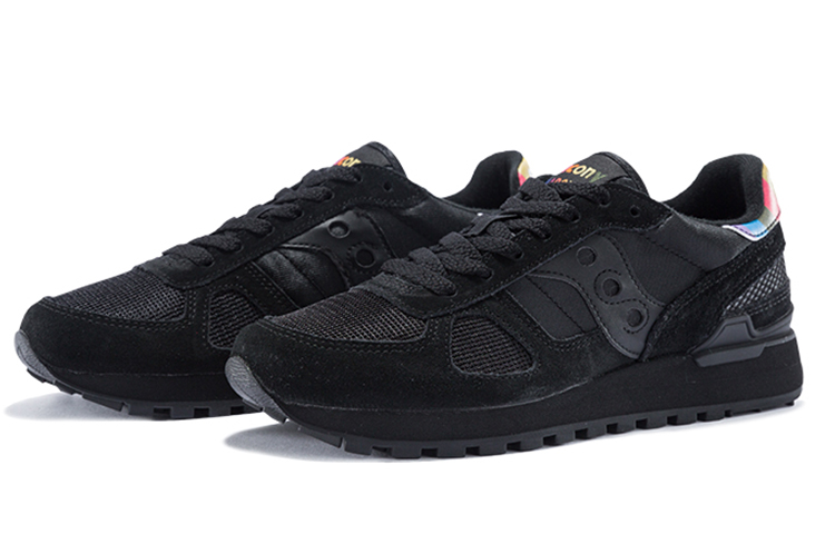 Saucony Shadow Original Running Shoes Women's Low-Top Black Orange