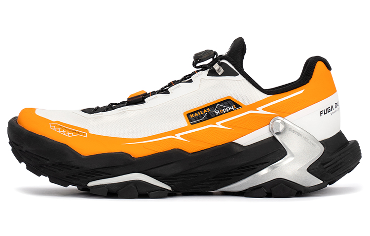 KAILAS FUGA Running Shoes Men's Low top White/Orange Color