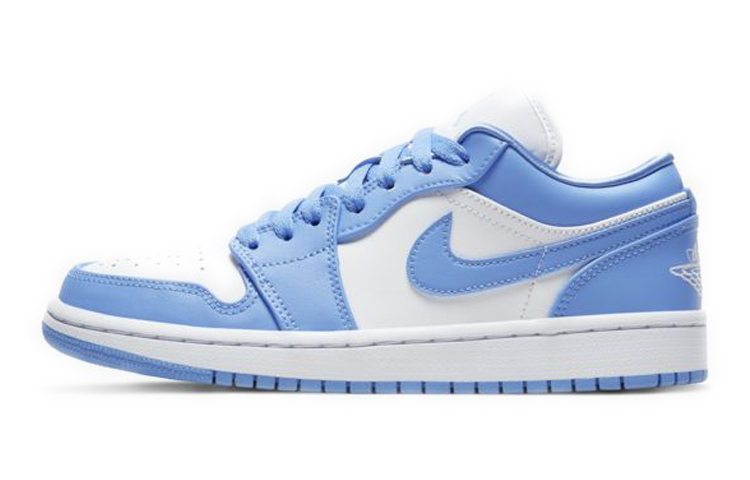 Jordan Air Jordan 1 Vintage Basketball Shoes Women's Low Top Blue/White купить в интернет-магазине Yoocart с быстрой доставкой по России.