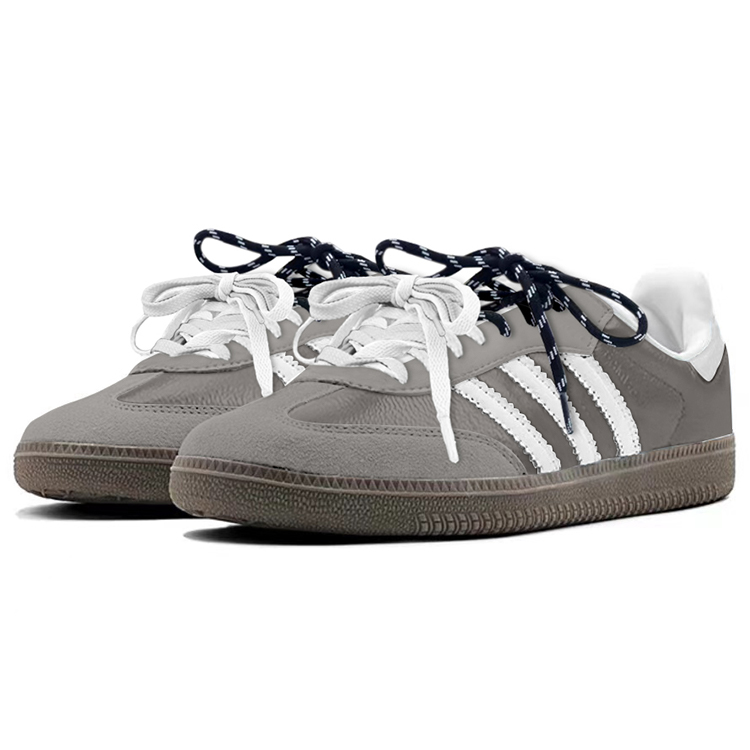 Adidas Originals SAMBA OG Slip Resistant Abrasion Resistant Low top Skateboard Shoes Unisex Gray купить в интернет-магазине Yoocart с быстрой доставкой по России.