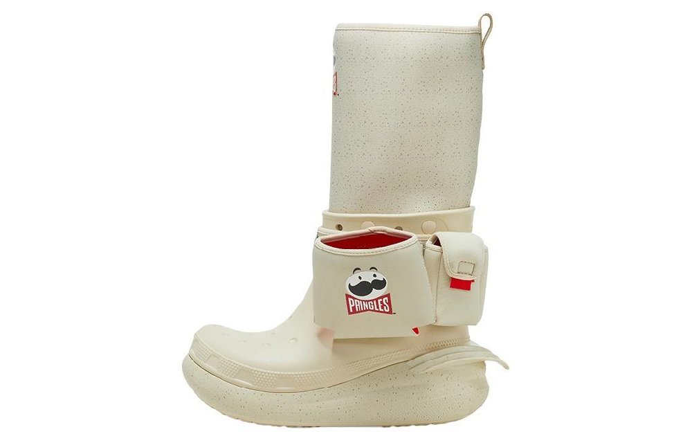 Crocs X Pringles Boots 'White Red'