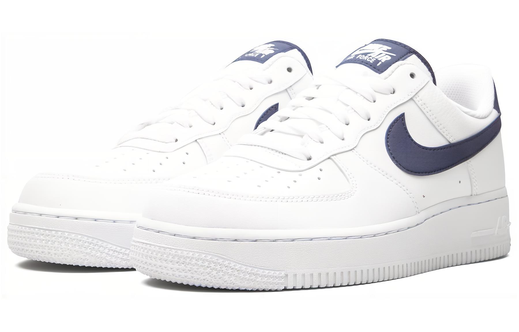 Nike Air Force 1 Low White Midnight Navy 2020 купить в интернет-магазине Yoocart с быстрой доставкой по России.