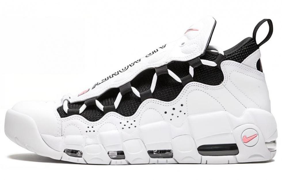 Nike Air More Money White Black Coral Chalk