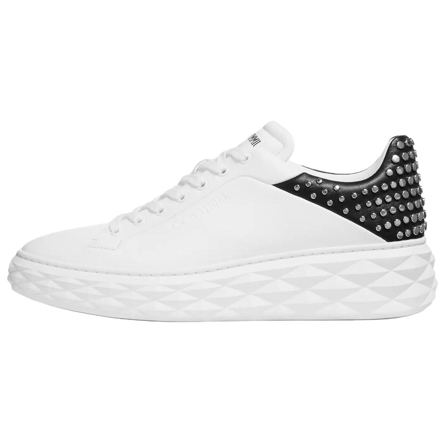 Jimmy Choo DIAMOND MAXI/M II Low top Casual Shoes Men's White