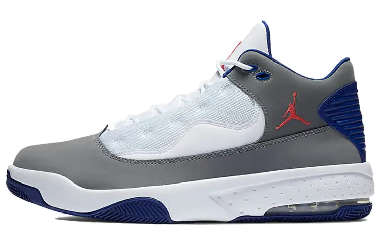 Jordan Max Aura 2 Grey Royal Blue