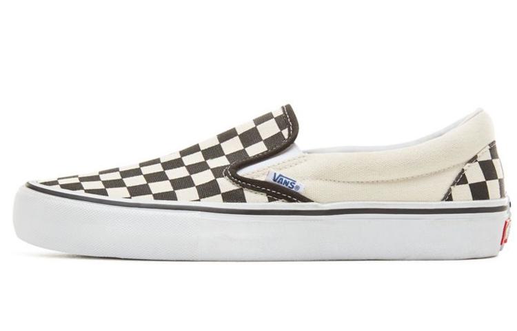 Vans Slip On Pro Checkerboard Black White
