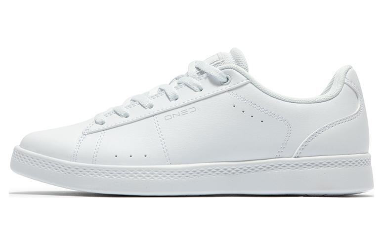 361° Slip-Resistant Lightweight Wear-Resistant Low-Top Skateboard Shoes Women's White