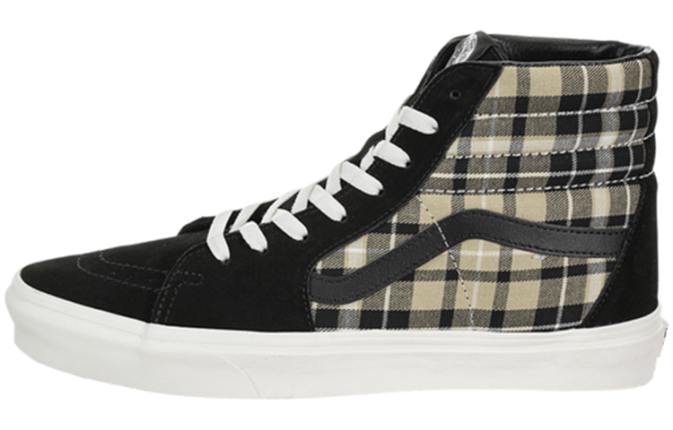Vans SK8 Hi Plaid 'Black'