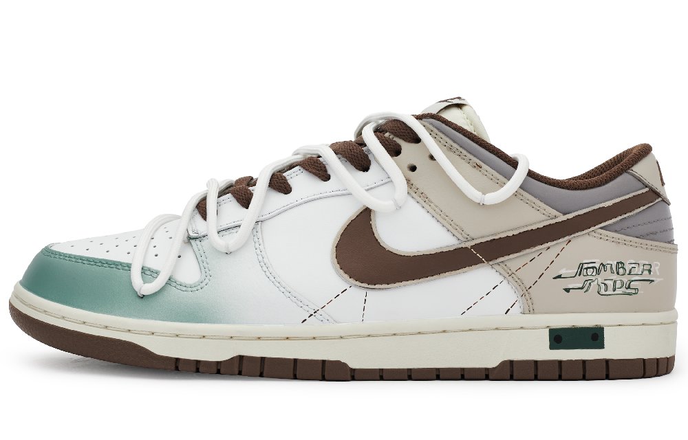 Nike Dunk Skateboard Shoes Unisex Low-Top Coffee/Brown