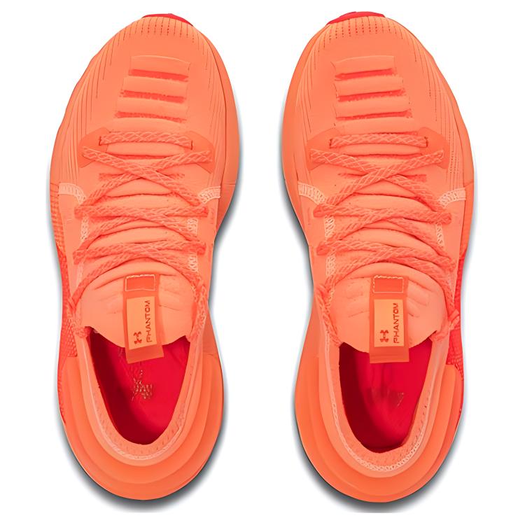 Under Armour HOVR Phantom 3 Cushioning Wear-Resistant Rebound Low-Top Running Shoes Women's Orange