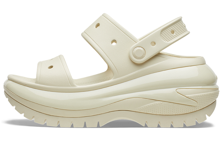 Crocs Mega Crush Sandal Bone Women's