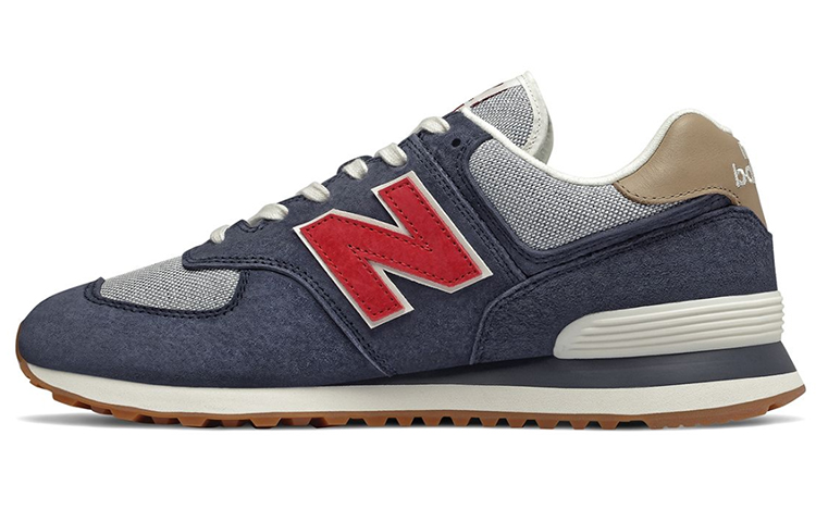 New Balance 574 'Navy Red'