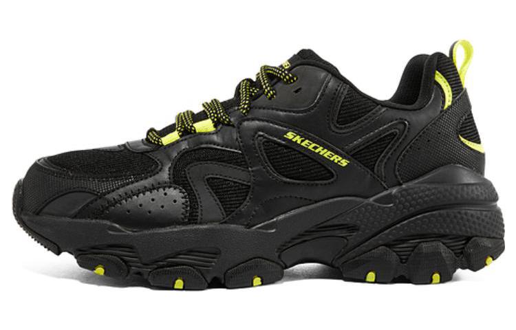 Skechers DLites Sneakers 'Black Yellow'