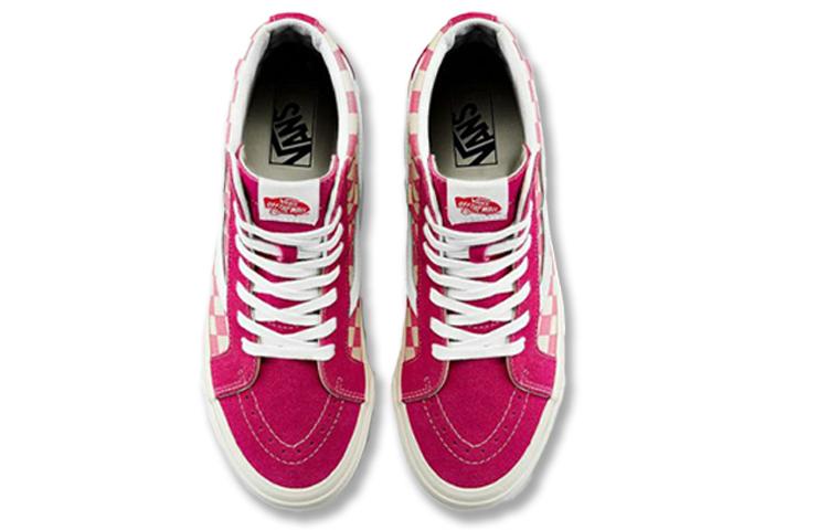 Vans Style 38 Checkerboard Pink/White