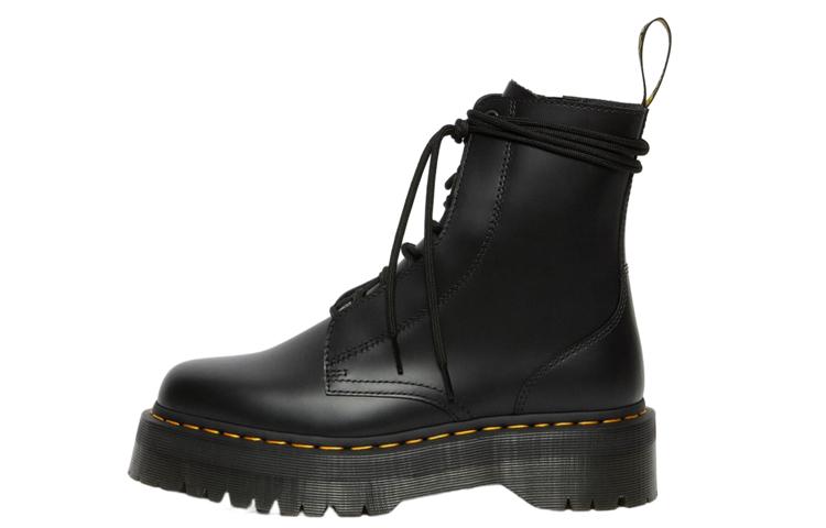 Dr. Martens Jarrick Smooth Leather Platform Boots 'Black'