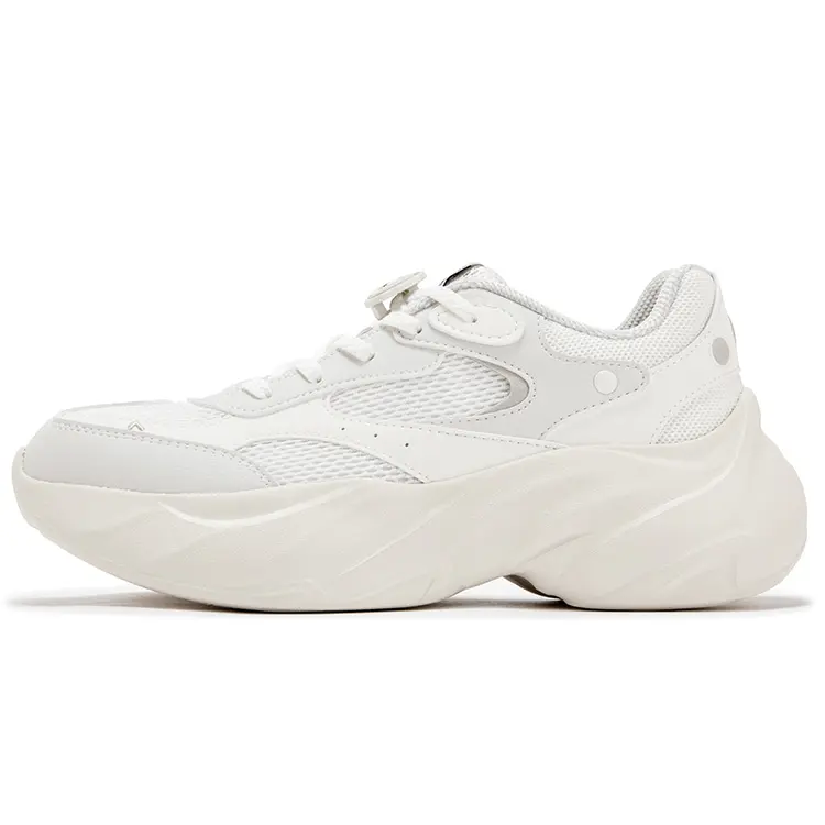 361° Penguin Shoes Slip Resistant Abrasion Resistant Low top Casual Shoes Women's Feather White