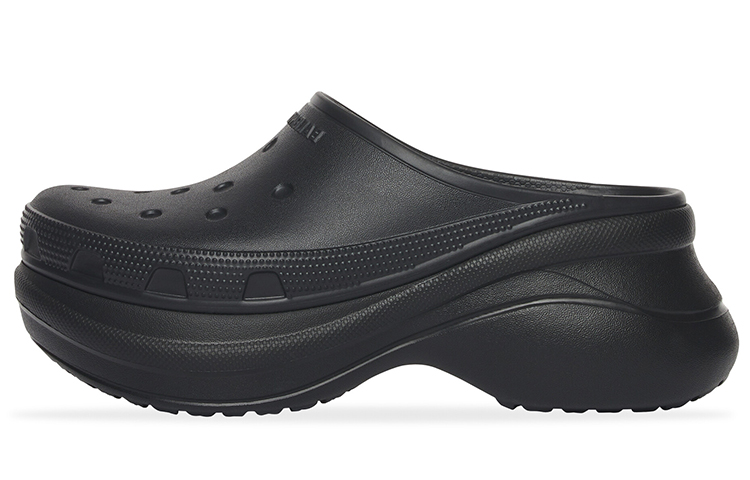 Balenciaga Crocs Mule 'Black Rubber'