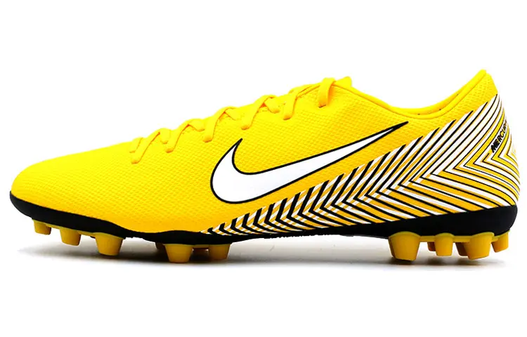Nike Mercurial Vapor 12 Soccer Shoes Men's Low top Yellow/Black/White