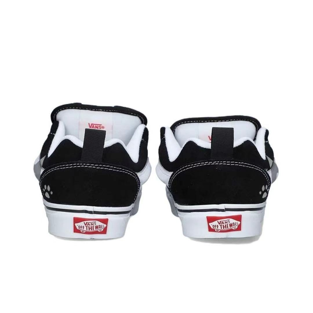 Vans Knu Skool Abrasion Resistant Low top Skateboard Shoes Unisex Gray White купить в интернет-магазине Yoocart с быстрой доставкой по России.