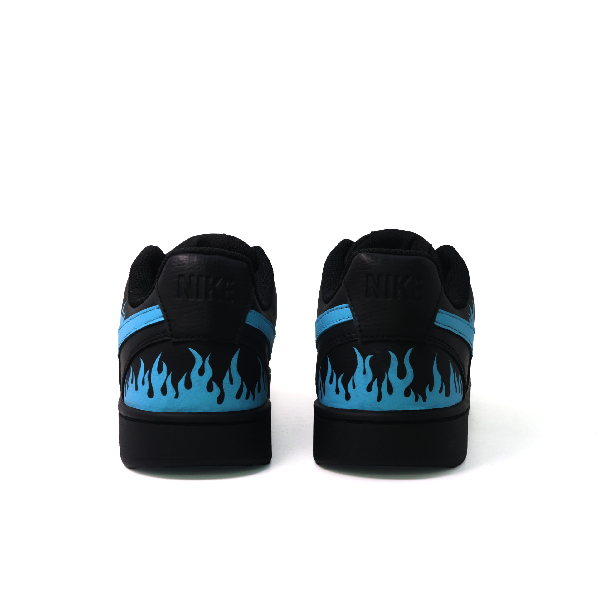 Nike Court Vision Slip Resistant Low Top Skateboard Shoes Unisex Blue Black купить в интернет-магазине Yoocart с быстрой доставкой по России.