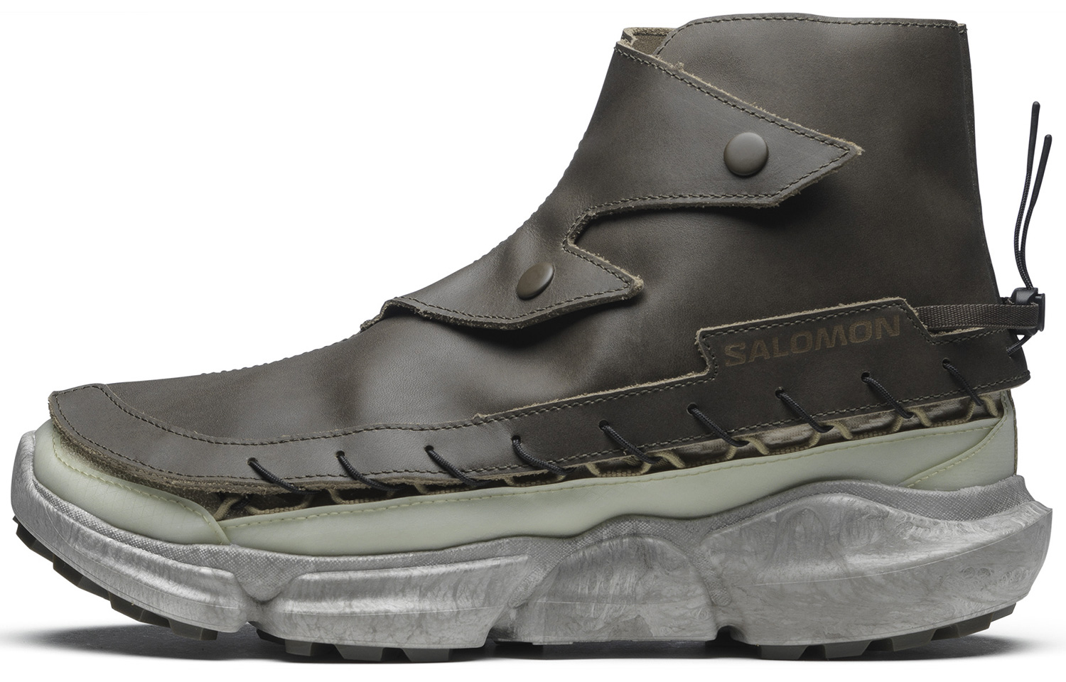 SALOMON Leather High top Sneakers купить в интернет-магазине Yoocart с быстрой доставкой по России.