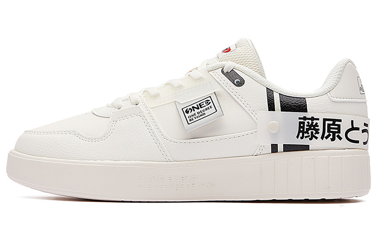 361° Low Top Skateboard Shoes Women's White Black