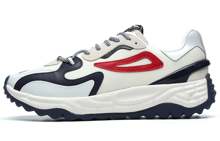 FILA Terra Low Top Chunky Sneakers Men's White Blue