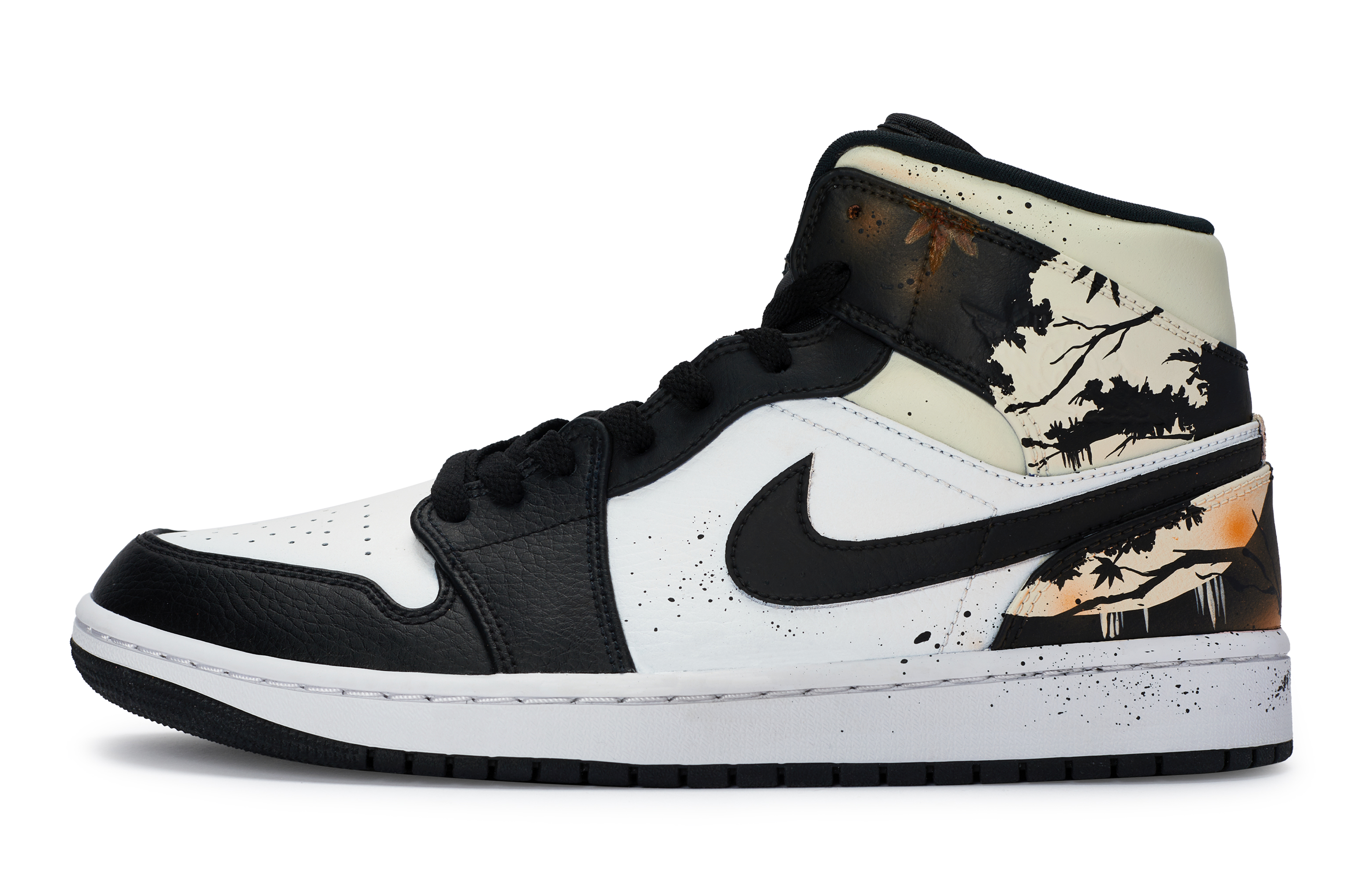 Jordan Air Jordan 1 Vintage Basketball Shoes Women's High top Pink