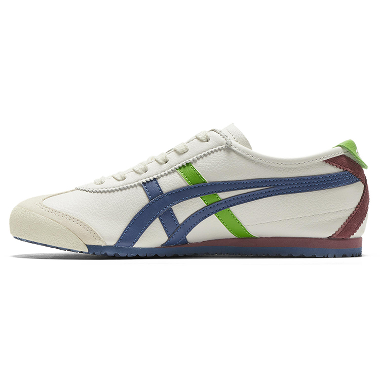 Onitsuka Tiger MEXICO 66 Slip Resistant And Breathable Low Top Running Shoes Unisex Ecru
