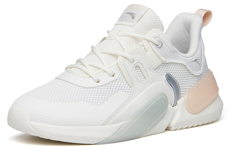 ANTA Rubik's Cube Casual Shoes Women's Low top Ivory White/Shade 1 Gray/Dust Brown купить в интернет-магазине Yoocart с быстрой доставкой по России.