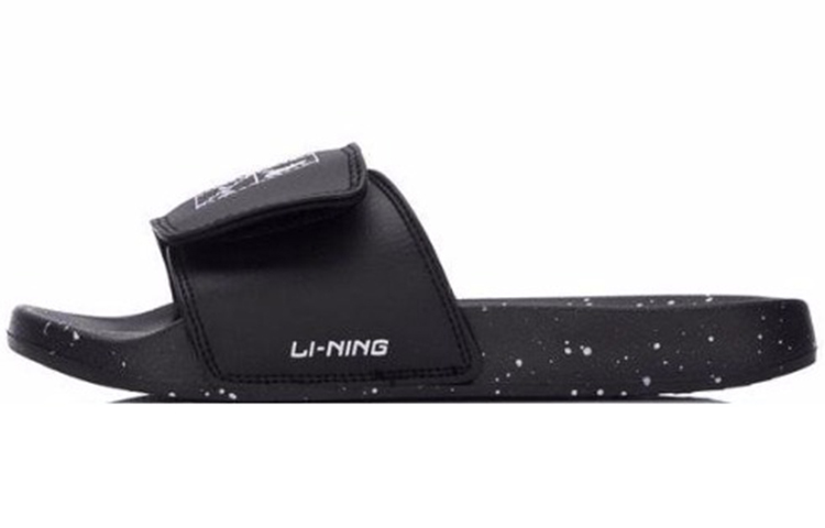 LiNing Hot Slide Slippers Men's Black