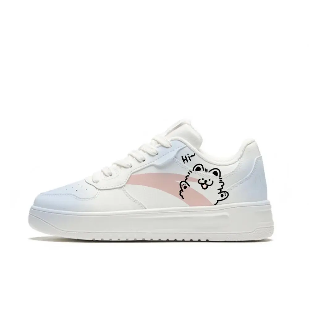 ANTA Relaxed Skateboard Shoes Unisex Low top Pink