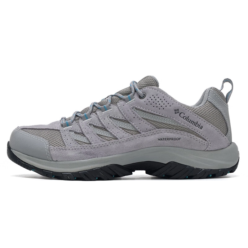 Columbia Crestwood Low Top Hiking Shoes Women's Light Gray
