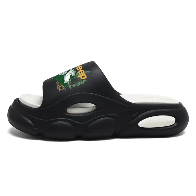 Jeep EVA Slide Slippers Men's Black