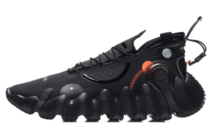LiNing Cushioning Anti-Slip Wear-Resistant Breathable Lightweight Coverage Low-Top Basketball Shoes Women's Black