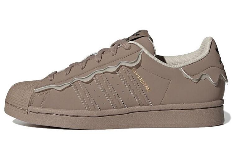 Adidas Originals Superstar 'Light Grey Brown' Women's